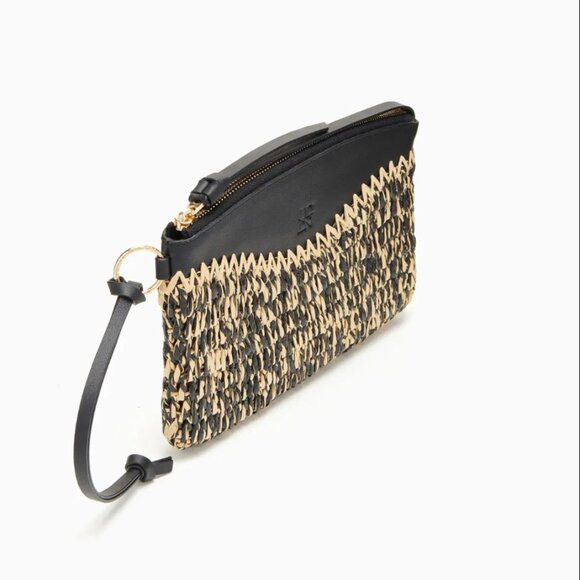 NWT – ULLA JOHNSON MAYA RAFFIA CLUTCH - Picture 4 of 5